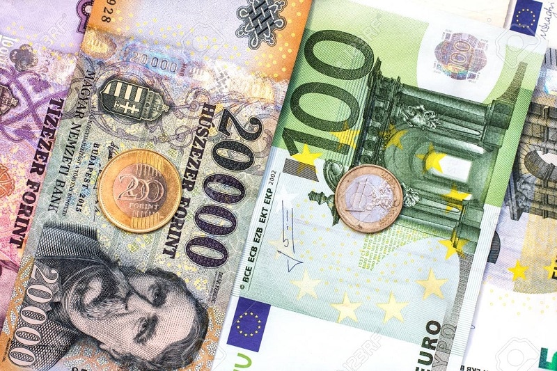 forint euro dollar font árfolyam