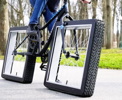 bicikli szögletes kerék kerékpár trekking használt