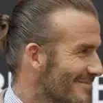 David Beckham feje oldalról.