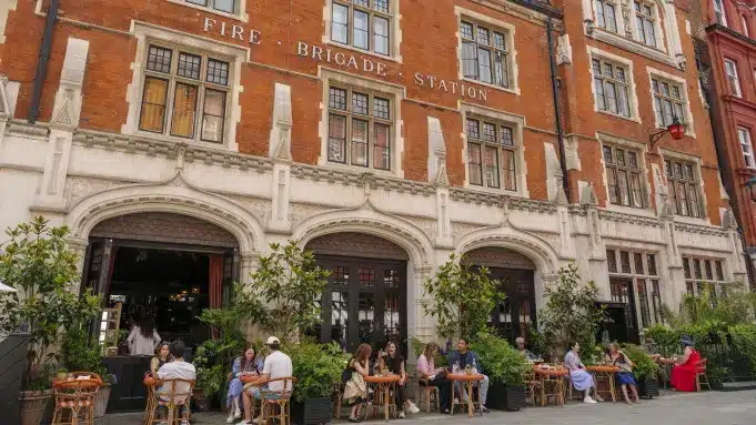 Chiltern Firehouse londoni luxusszálloda épülete