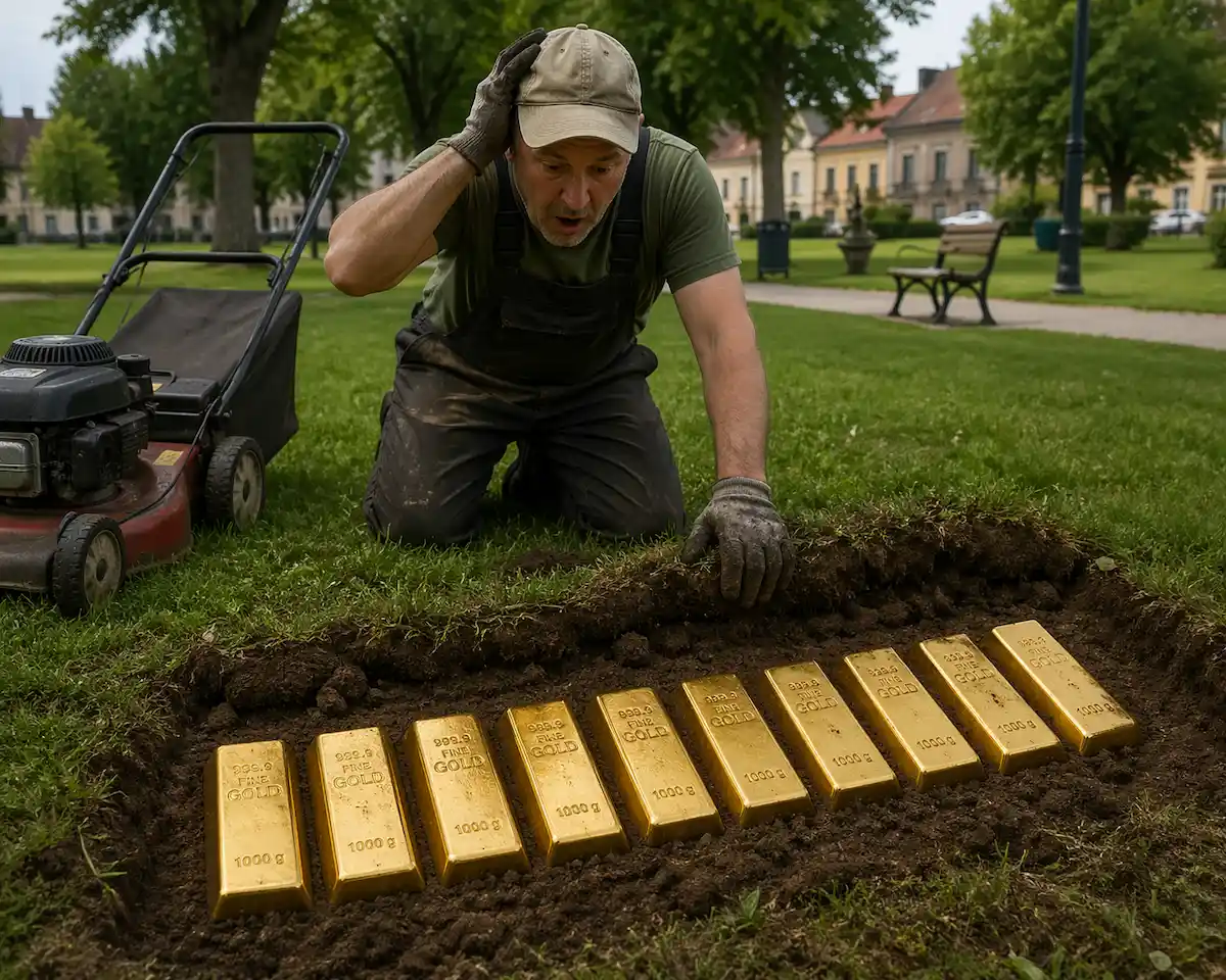 aranyrúd fűnyírás
